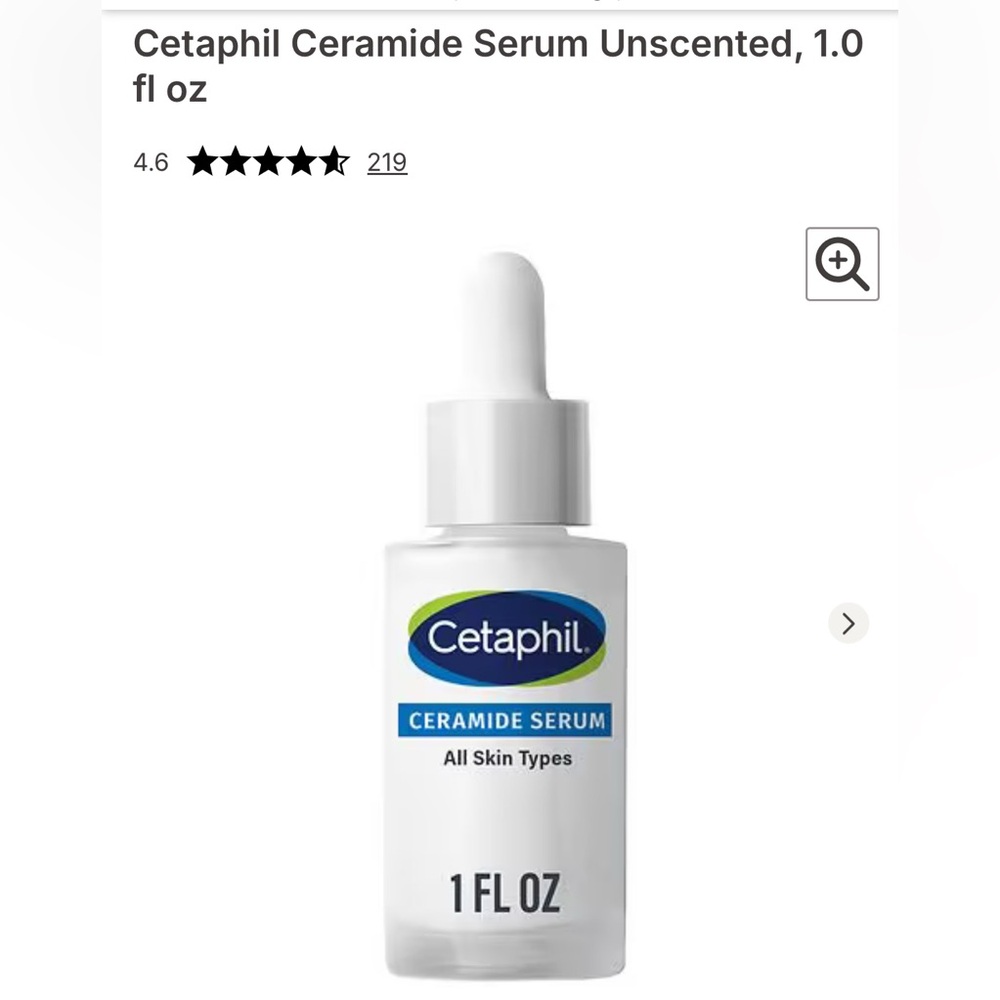 Ceramide Serum for All Skin Types. 2 FL oz Repair Skin’s Moisture Barrier